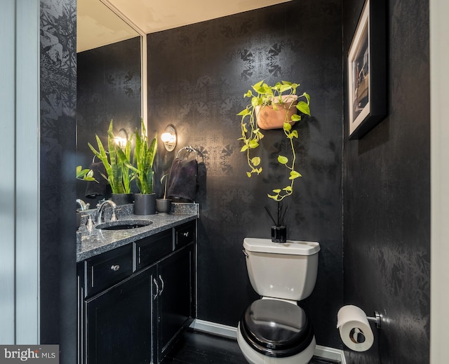 1823 Belmont Rd NW Unit D, Washington, DC 20009 - half bathroom featuring toilet and vanity