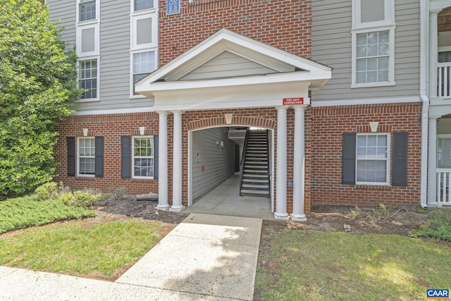 765 Denali Way Unit 204, Charlottesville, VA 22903 - entrance to property with brick siding