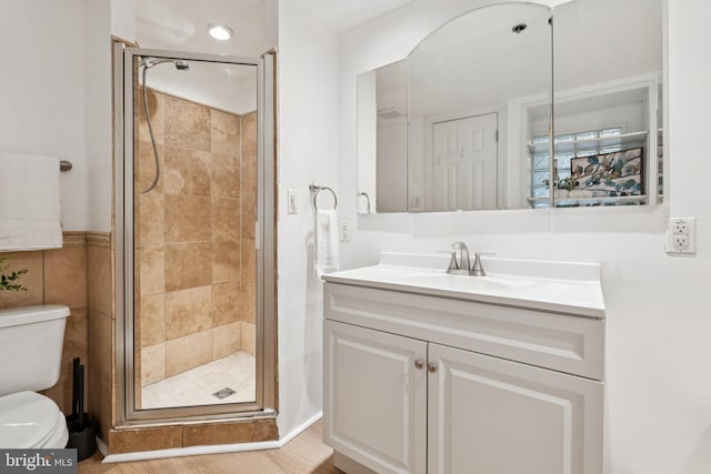 1013 S Decker Ave, Baltimore, MD 21224 - bathroom with vanity and a stall shower