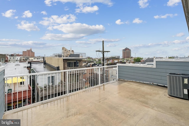 1013 S Decker Ave, Baltimore, MD 21224 - patio / terrace featuring a view of city