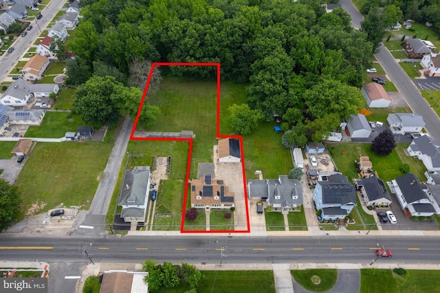 207 E Main St, Penns Grove, NJ 08069 - aerial perspective of suburban area