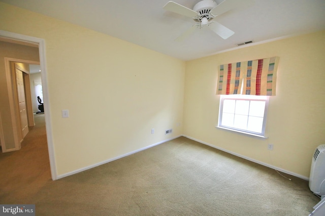 43 Glenview Way E, Gibbsboro, NJ 08026 - unfurnished room with carpet floors and ceiling fan