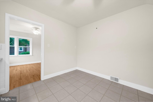 204 Opal Ave, Reading, PA 19606 - unfurnished room with a ceiling fan and tile patterned flooring