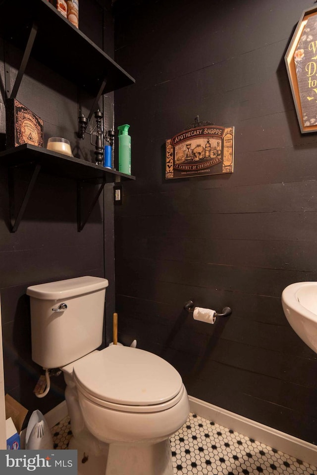 134 Catlett Mountain Rd, Front Royal, VA 22630 - bathroom featuring toilet and tile patterned floors