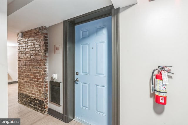 459 Massachusetts Ave NW Unit B1, Washington, DC 20001 - property entrance featuring heating unit