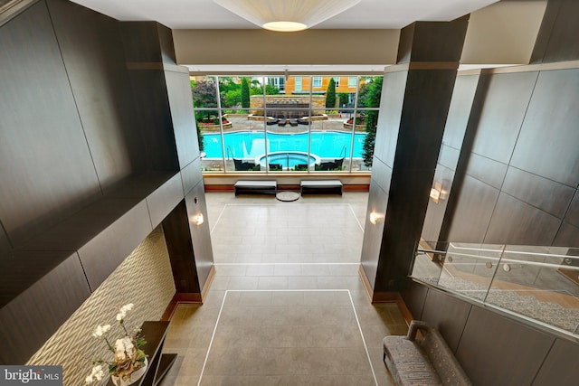 11990 Market St Unit 907, Reston, VA 20190 - corridor with tile patterned floors