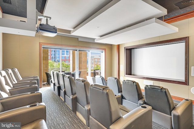 11990 Market St Unit 907, Reston, VA 20190 - view of carpeted home theater