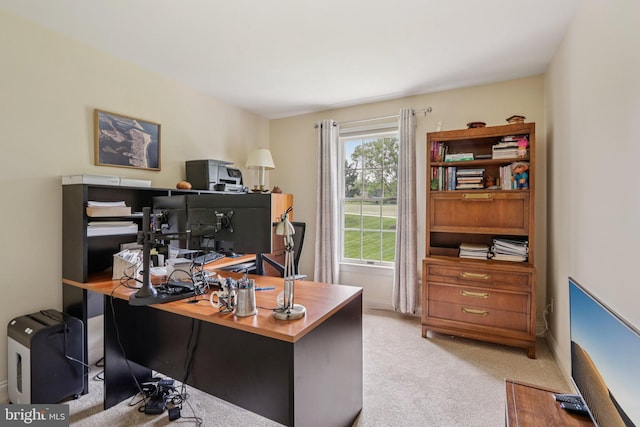 660 Casey Ln, West Chester, PA 19382 - home office with carpet flooring