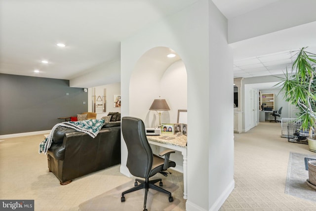 660 Casey Ln, West Chester, PA 19382 - office with light carpet and recessed lighting