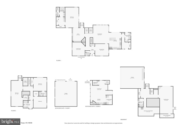 4250 Fretz Mill Rd, New Hope, PA 18938 - view of property floor plan