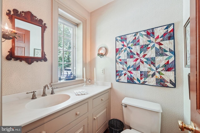 4250 Fretz Mill Rd, New Hope, PA 18938 - bathroom featuring vanity and toilet