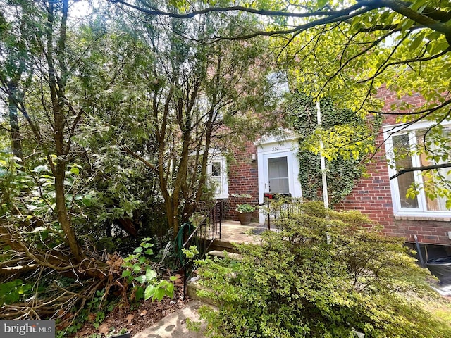 5501 W Forest Park Ave, Baltimore, MD 21207 - view of front of house with brick siding