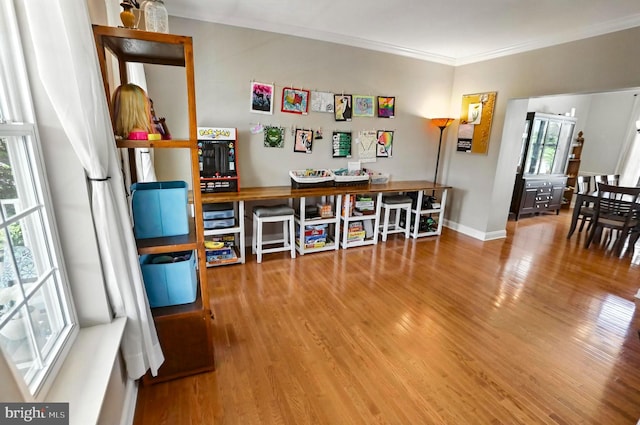 70 Marjessa Dr, Gilbertsville, PA 19525 - office space with crown molding and wood finished floors
