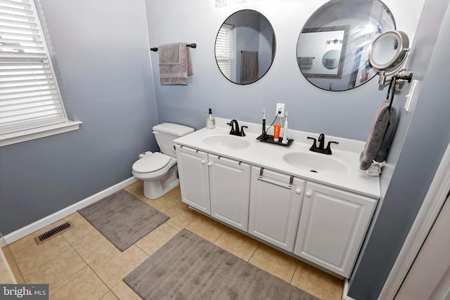 70 Marjessa Dr, Gilbertsville, PA 19525 - bathroom with tile patterned floors and double vanity