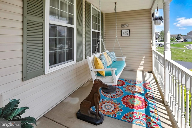 70 Marjessa Dr, Gilbertsville, PA 19525 - view of covered porch