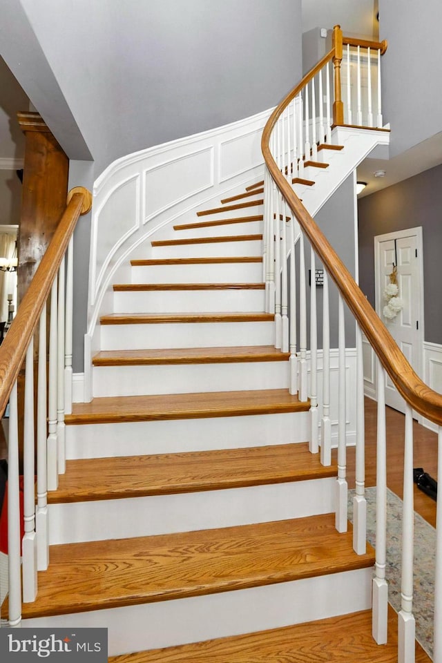 70 Marjessa Dr, Gilbertsville, PA 19525 - stairs featuring wood finished floors