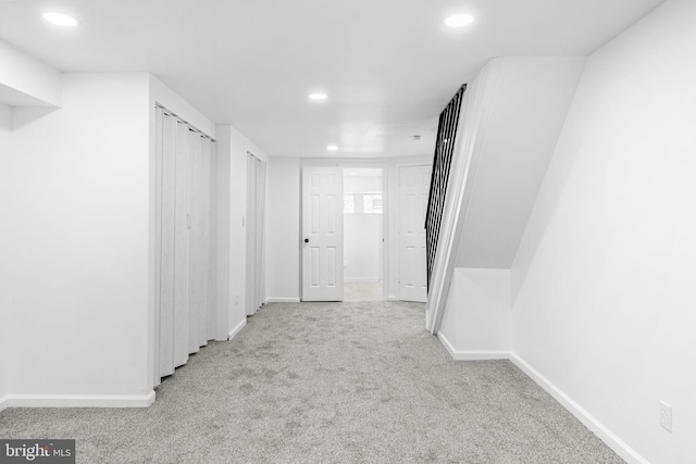 913 E Sanger St, Philadelphia, PA 19124 - corridor with recessed lighting and carpet floors