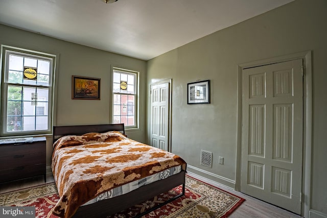 2507 Nicholas St, Philadelphia, PA 19121 - bedroom featuring wood finished floors and baseboards