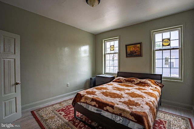 2507 Nicholas St, Philadelphia, PA 19121 - bedroom with wood finished floors and baseboards