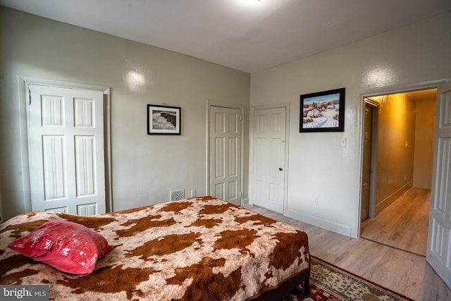 2507 Nicholas St, Philadelphia, PA 19121 - bedroom with wood finished floors and baseboards