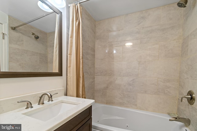 3343 Paine St, Baltimore, MD 21211 - bathroom with a combined bath / shower with jetted tub and vanity