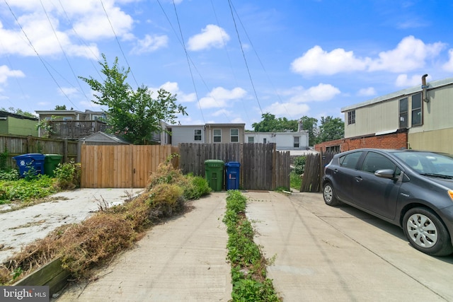 3343 Paine St, Baltimore, MD 21211 - view of concrete alley