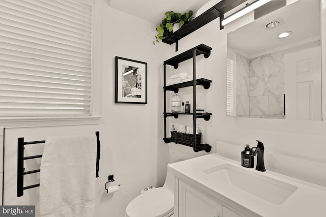 1811 19th St NW Unit 2, Washington, DC 20009 - full bath with vanity and a shower