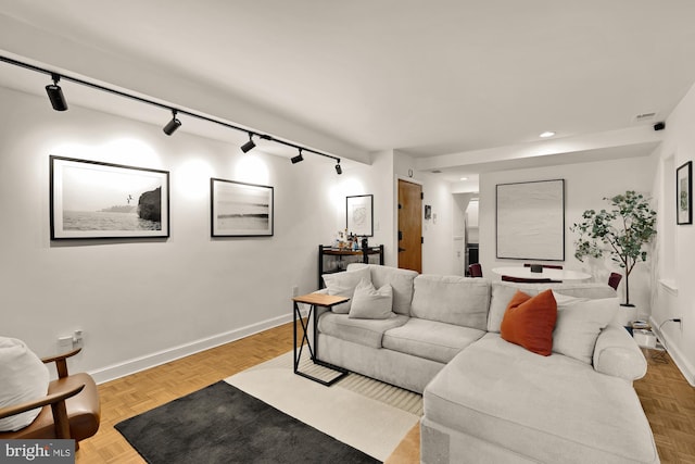 1811 19th St NW Unit 2, Washington, DC 20009 - living room with track lighting and recessed lighting