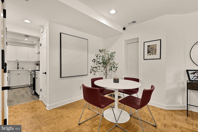 1811 19th St NW Unit 2, Washington, DC 20009 - dining area featuring recessed lighting