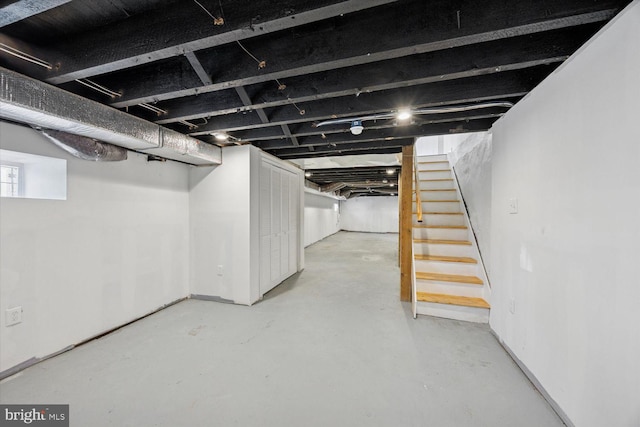 4063 Spring Garden St, Philadelphia, PA 19104 - basement featuring stairway