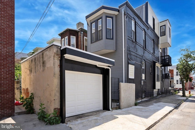 4063 Spring Garden St, Philadelphia, PA 19104 - view of side of property featuring a garage