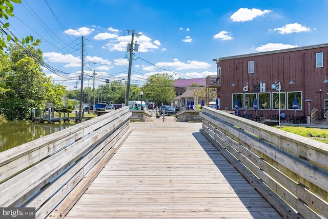112 W Shore Dr, Milton, DE 19968 - view of property's community featuring a dock