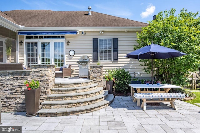 112 W Shore Dr, Milton, DE 19968 - view of patio / terrace with outdoor dining space and area for grilling