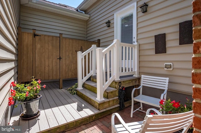 112 W Shore Dr, Milton, DE 19968 - view of deck