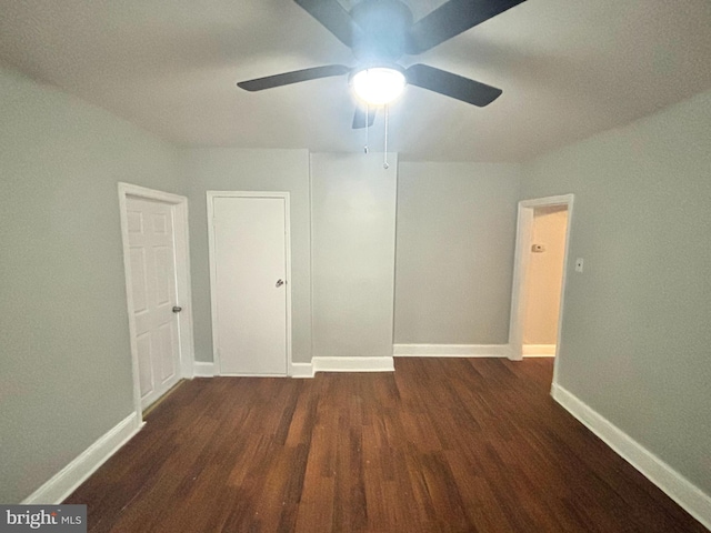 5803 Old Second St, Philadelphia, PA 19120 - spare room with wood finished floors and ceiling fan