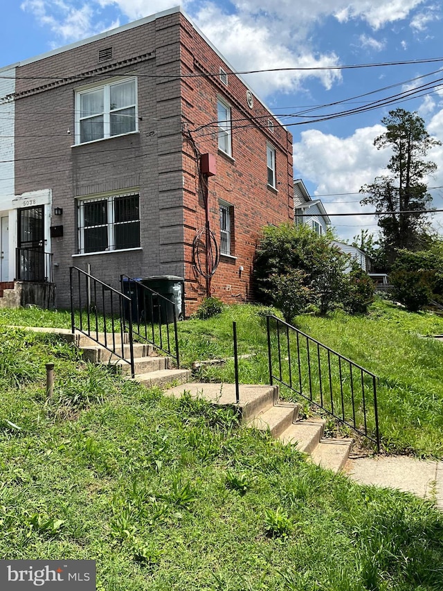 5038 Jay St NE, Washington, DC 20019 - view of side of home with brick siding