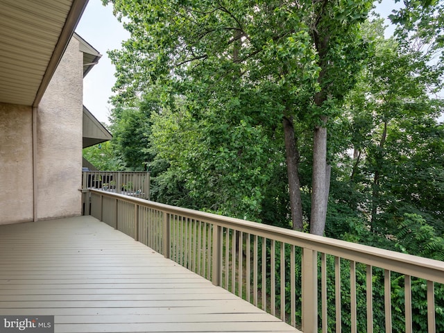 398 Lynetree Dr Unit 11-D, West Chester, PA 19380 - view of deck