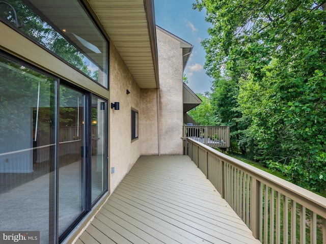 398 Lynetree Dr Unit 11-D, West Chester, PA 19380 - view of deck