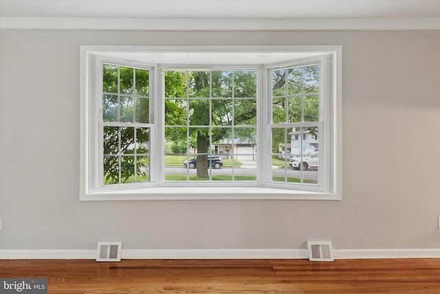 209 Riverview Rd, King Of Prussia, PA 19406 - empty room with plenty of natural light and wood finished floors