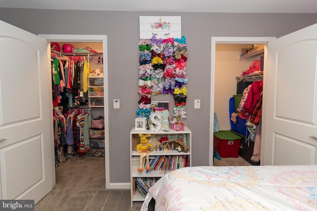 5 N Edinburgh Ct, Houston, DE 19954 - carpeted bedroom featuring a spacious closet and a closet