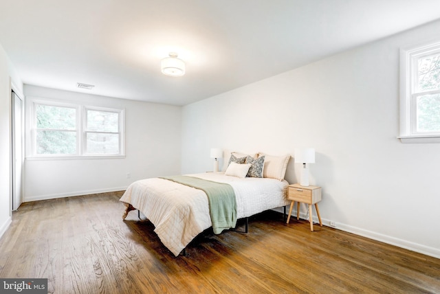 406 Christian Ln, Wallingford, PA 19086 - bedroom featuring baseboards and wood finished floors