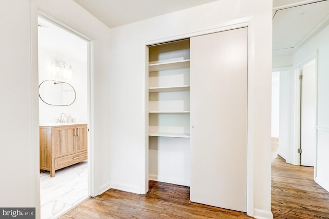 406 Christian Ln, Wallingford, PA 19086 - closet featuring a sink