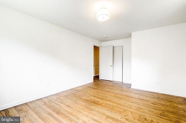 406 Christian Ln, Wallingford, PA 19086 - empty room featuring wood finished floors and baseboards