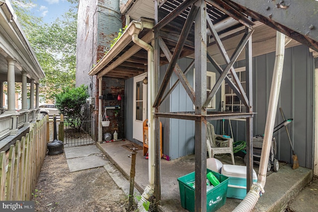 313 E Main St, Mechanicsburg, PA 17055 - view of patio / terrace with a gate