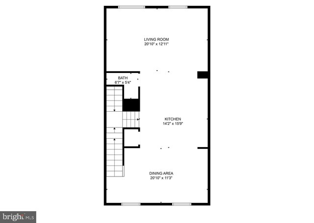 8109 Primrose Ln, Laurel, MD 20723 - view of floor plan / room layout