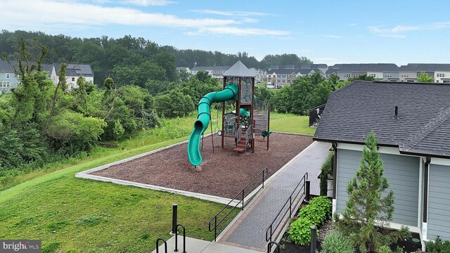8109 Primrose Ln, Laurel, MD 20723 - community playground with a yard