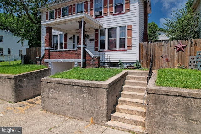 439 Columbia St, Cumberland, MD 21502 - view of front of property with stairs and covered porch