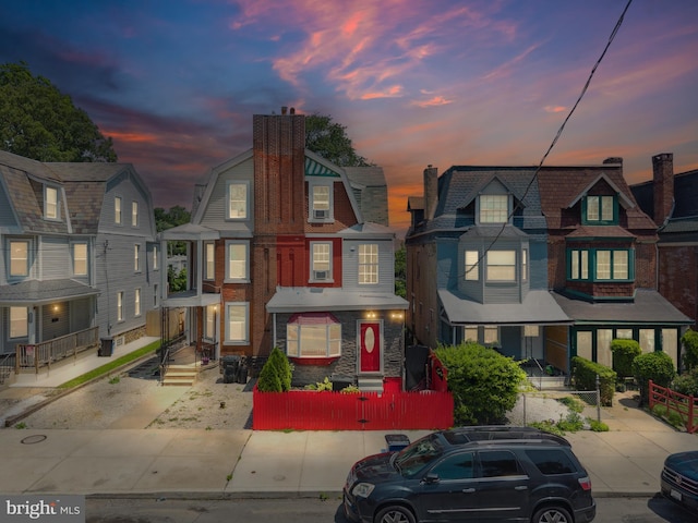 5509 Chew Ave, Philadelphia, PA 19138 - view of front of home featuring a chimney