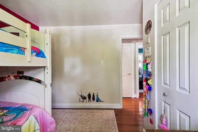 14 Nicholson Dr, Pasadena, MD 21122 - bedroom with baseboards and wood finished floors