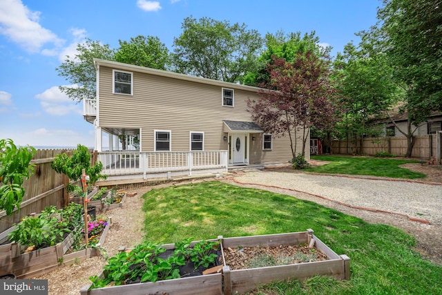 1 Risner Ave, Penns Grove, NJ 08069 - back of house featuring a garden